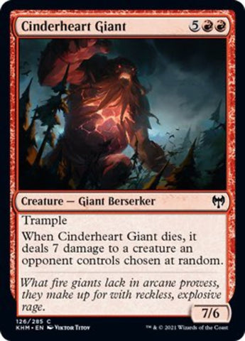 Gigante corazón de ceniza [Kaldheim] 