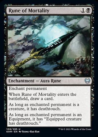 Runa de mortalidad [Kaldheim] 
