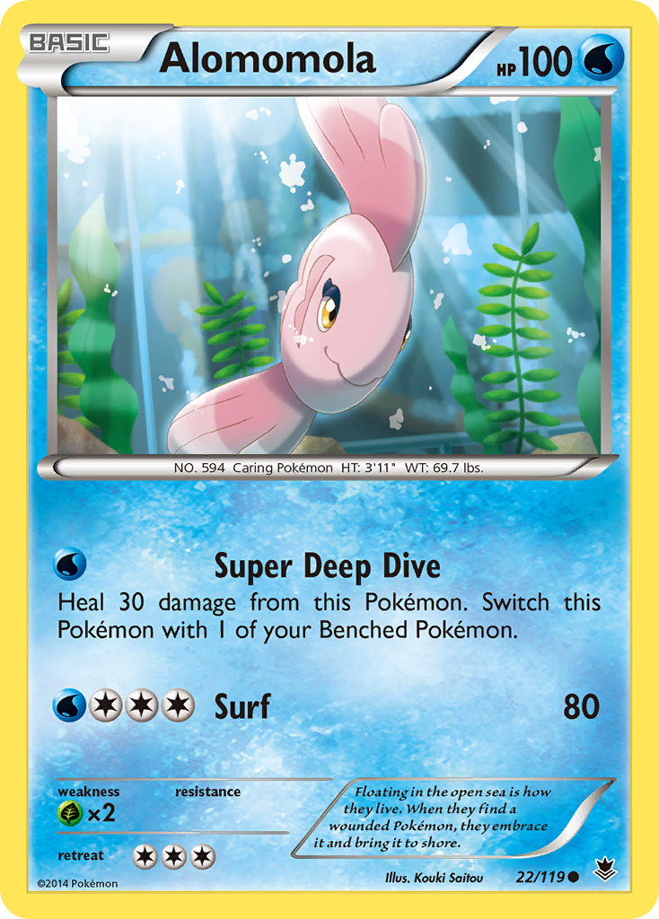 Alomomola (22/119) [XY: Fuerzas fantasma] 