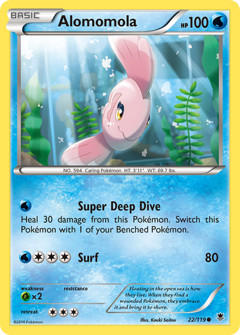 Alomomola (22/119) [XY: Fuerzas fantasma] 