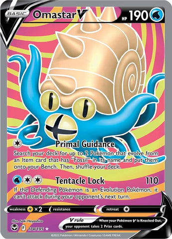 Omastar V (174/195) [Espada y escudo: Tempestad de plata] 