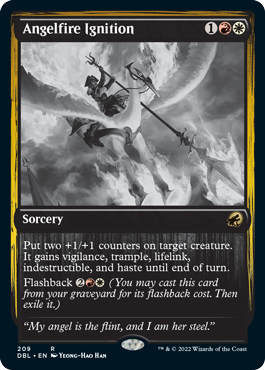 Encendido Angelfire [Innistrad: función doble] 