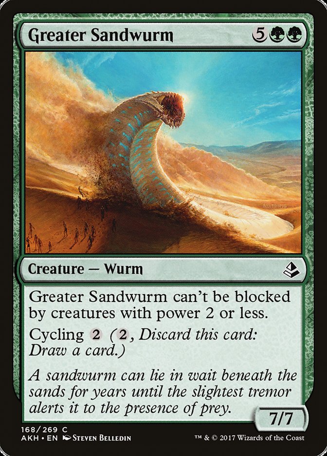 Gran sierpe de arena [Amonkhet] 