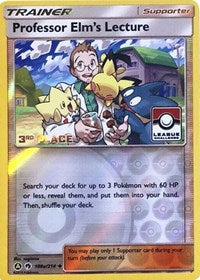 Conferencia del Profesor Elms (188a/214) (Tercer lugar en la promoción de la liga) [Sol y Luna: Lost Thunder] 