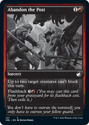 Abandonar el puesto [Innistrad: doble función] 