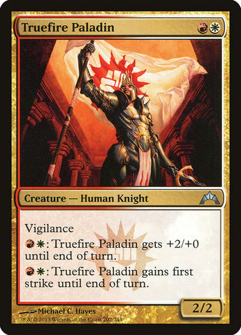 Paladín Fuego Verdadero [Gatecrash] 