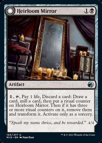 Espejo heredado // Demonio heredado [Innistrad: Caza de medianoche] 