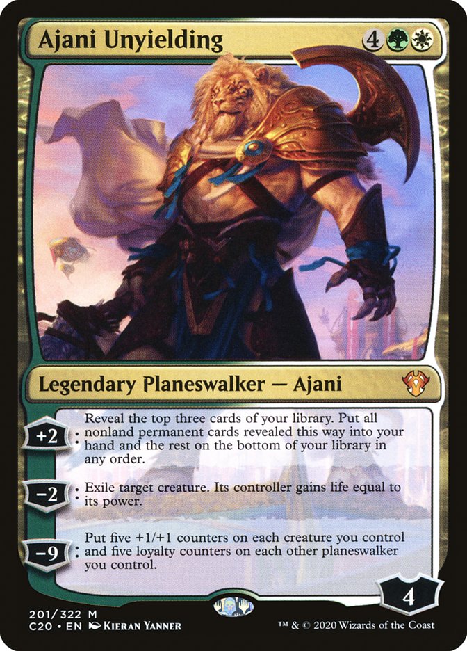 Ajani inquebrantable [Comandante 2020] 