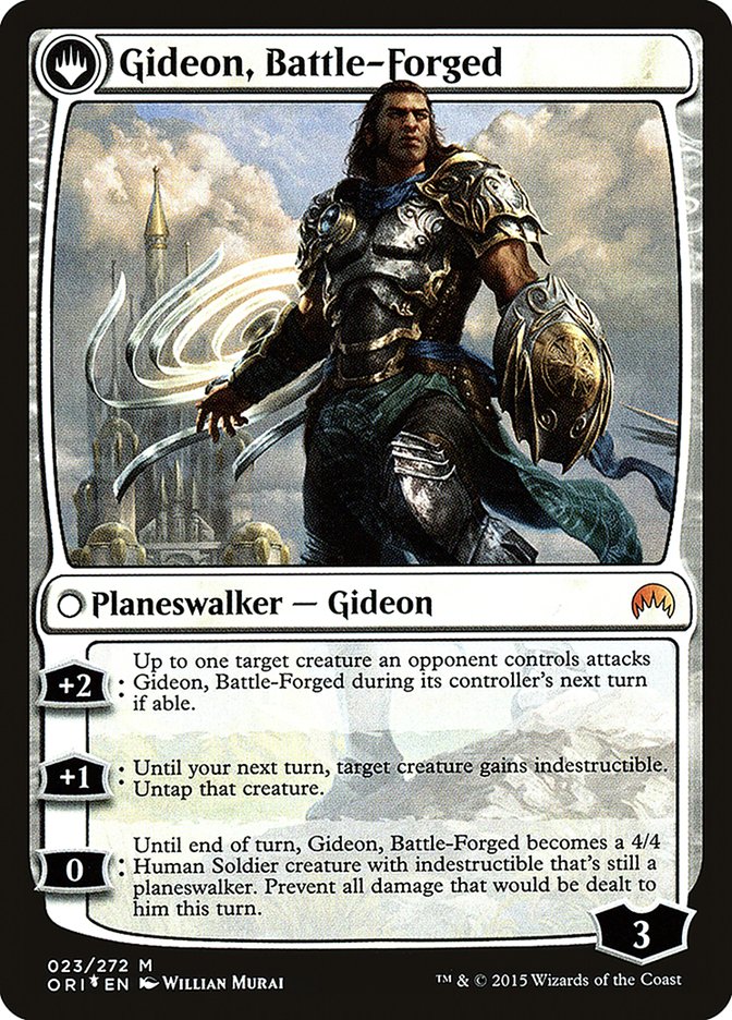 Kytheon, héroe de Akros // Gideon, forjado en la batalla [Promociones de presentación de Magic Origins] 