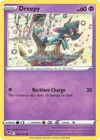 Dreepy (087/195) [Espada y escudo: Tempestad de plata] 