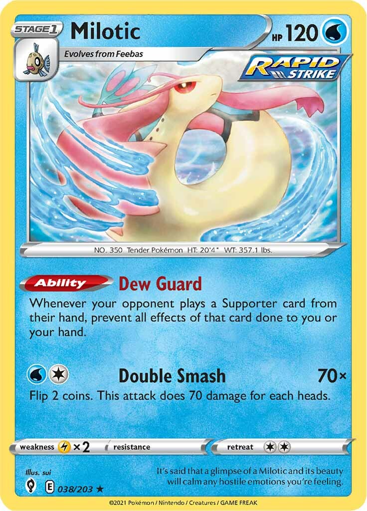 Milotic (038/203) [Espada y escudo: cielos en evolución] 