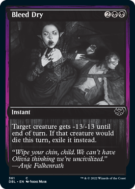 Sangrado seco [Innistrad: función doble] 