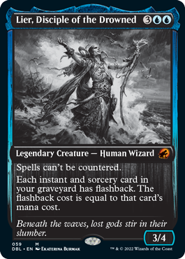 Mentirosa, discípula de los ahogados [Innistrad: doble función] 