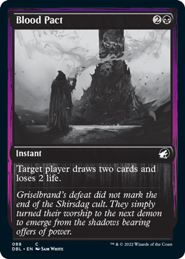 Pacto de sangre [Innistrad: función doble] 