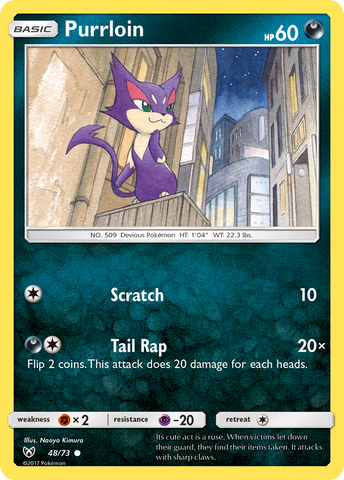 Purrloin (48/73) [Sol y Luna: Leyendas Brillantes] 