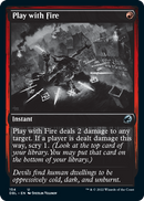 Juega con fuego [Innistrad: función doble] 