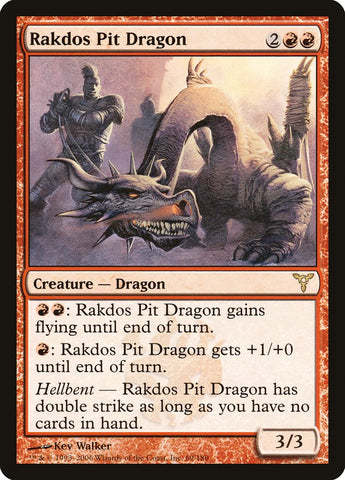 Dragón del Pozo Rakdos [Disensión] 