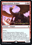 Dragón oportunista [Promociones de presentación de El trono de Eldraine] 