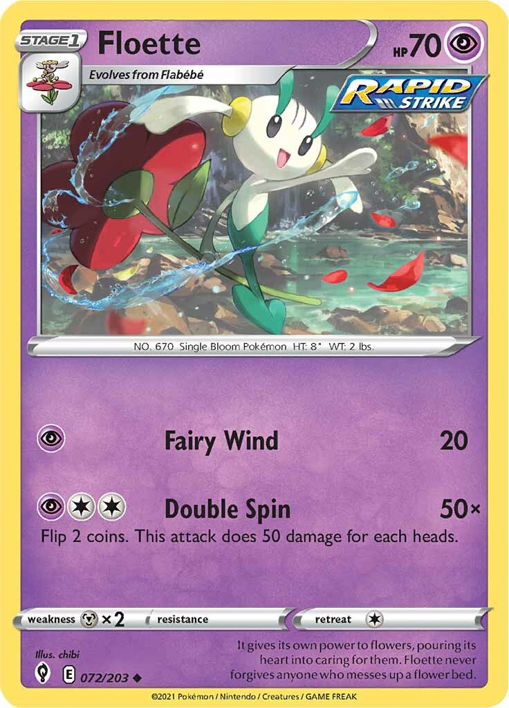 Floette (072/203) [Espada y escudo: cielos en evolución] 