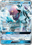 Alolan Ninetales GX (22/145) [Sol y luna: Guardianes nacientes] 