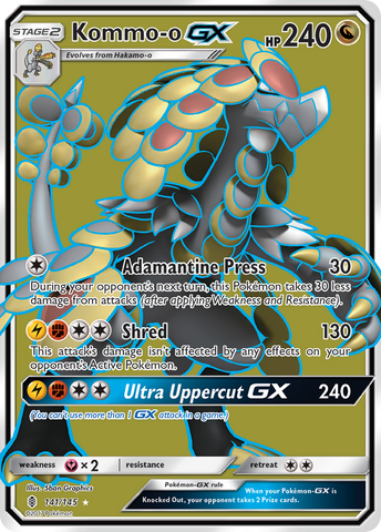Kommo-o GX (141/145) [Sol y Luna: Guardianes en ascenso] 