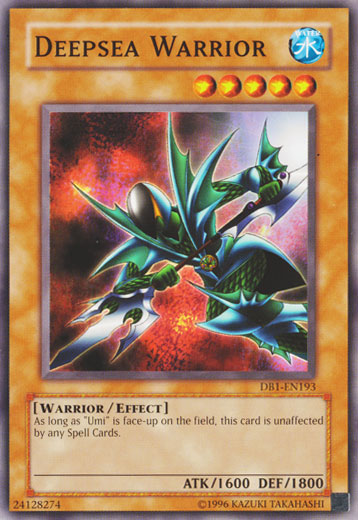 Guerrero de las profundidades marinas [DB1-EN193] Común 