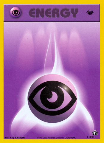 Energía psíquica (110/111) [Neo Genesis 1.ª edición] 