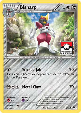 Bisharp (20/39) [XY: Conjunto inicial de Kalos] 