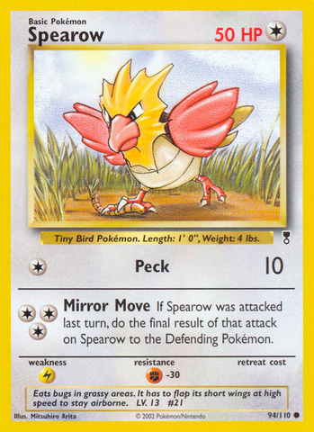 Spearow (94/110) [Colección legendaria] 