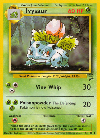 Ivysaur (44/130) [Conjunto básico 2] 