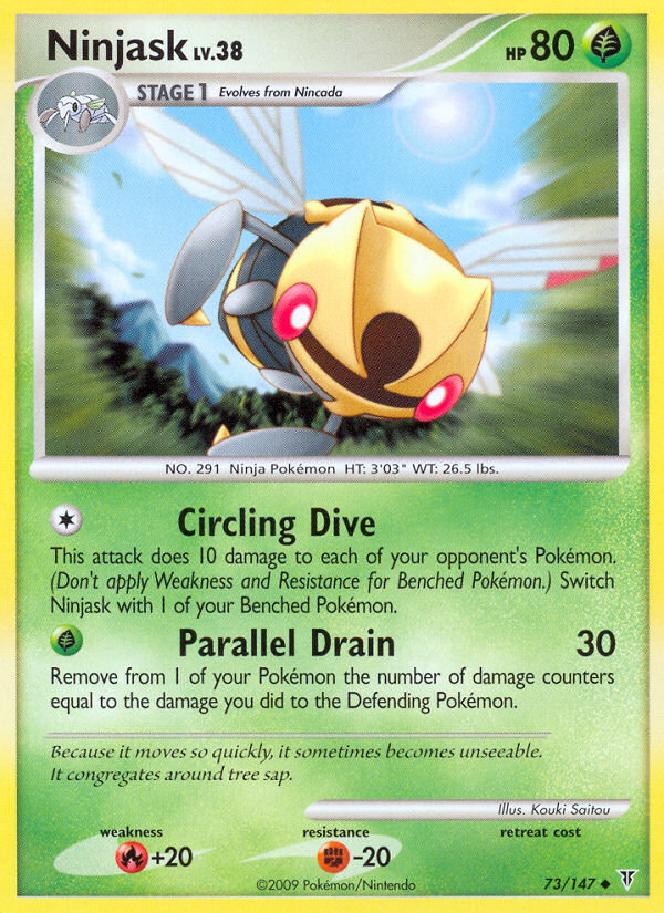 Ninjask (73/147) [Platino: Vencedores supremos] 