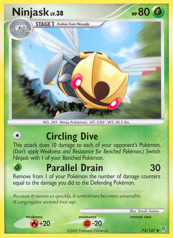 Ninjask (73/147) [Platino: Vencedores supremos] 