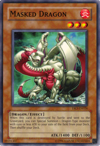 Dragón Enmascarado [DR3-EN026] Común 
