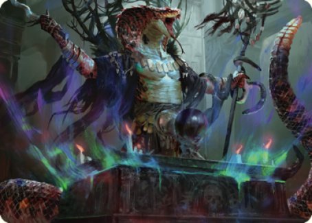 Sivriss, tarjeta artística de Nightmare Speaker (32) [Commander Legends: Battle for Baldur's Gate Art Series] 