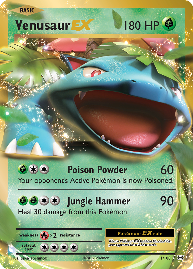 Venusaur EX (1/108) [XY: Evoluciones] 