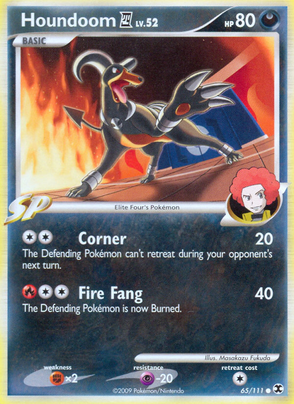Houndoom (65/111) [Platino: Rivales en ascenso] 