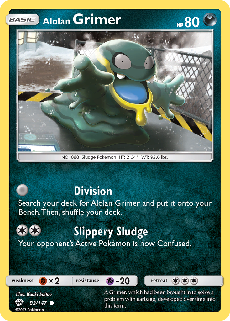 Alolan Grimer (83/147) [Sol y luna: Sombras ardientes] 
