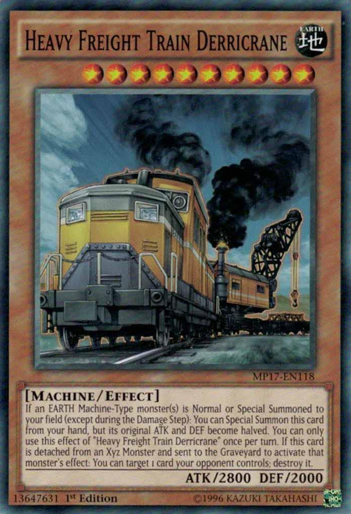 Derricrane de tren de carga pesada [MP17-EN118] Común 