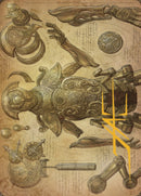 Tarjeta de arte del inspector de fundición (firma estampada en oro) [Serie de arte de guerra de los hermanos] 