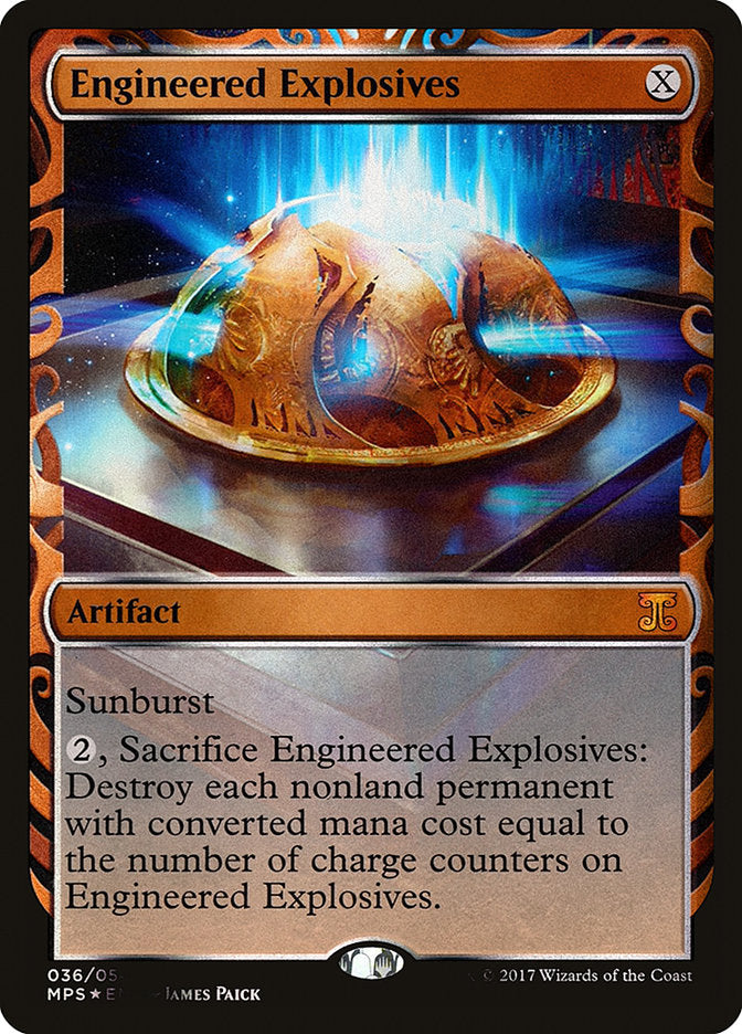 Explosivos diseñados [inventos de Kaladesh] 