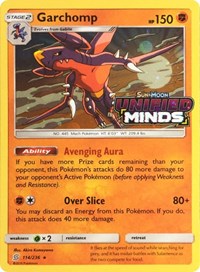 Garchomp (114/236) (Cosmos Holo) [Sol y Luna: Mentes Unificadas] 