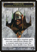 Emblema de Garruk, llamador de bestias [Fichas Magic 2014] 