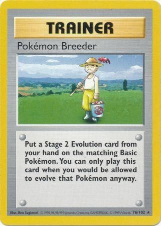 Criador de Pokémon (76/102) [Conjunto básico Shadowless Unlimited] 