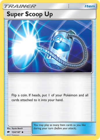 Super Scoop Up (124/147) [Sol y luna: Sombras ardientes] 