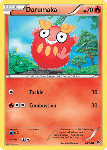 Darumaka (20/98) [Blanco y negro: poderes emergentes] 