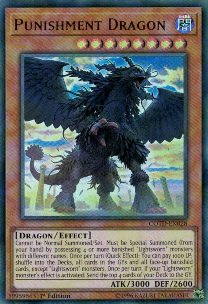 Dragón Castigo [COTD-EN028] Ultra Raro 