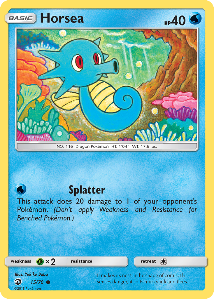 Horsea (15/70) [Sol y Luna: Majestad del Dragón] 