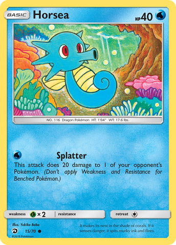 Horsea (15/70) [Sol y Luna: Majestad del Dragón] 