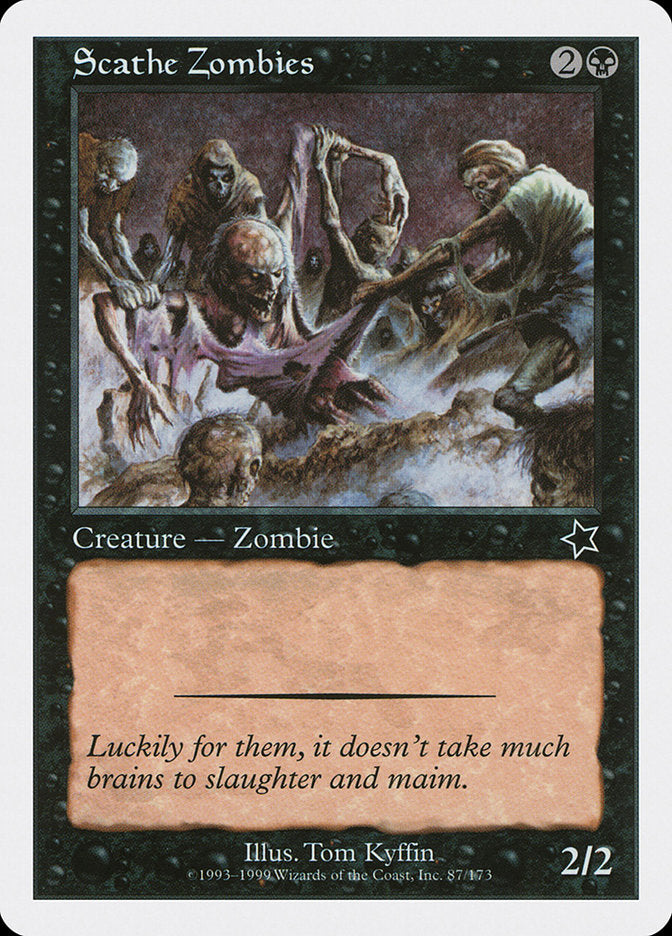 Scathe Zombies [Inicio 1999] 