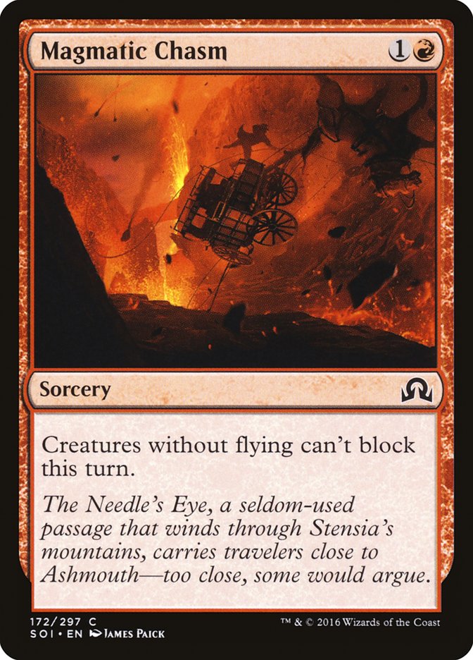 Abismo magmático [Sombras sobre Innistrad] 